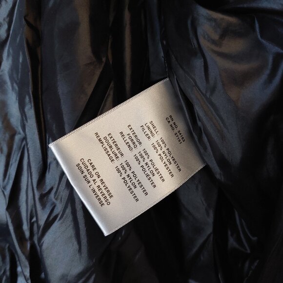 Levi's Jeans Leopard Print Puffer Jacket Size Large - Picture 10 of 12